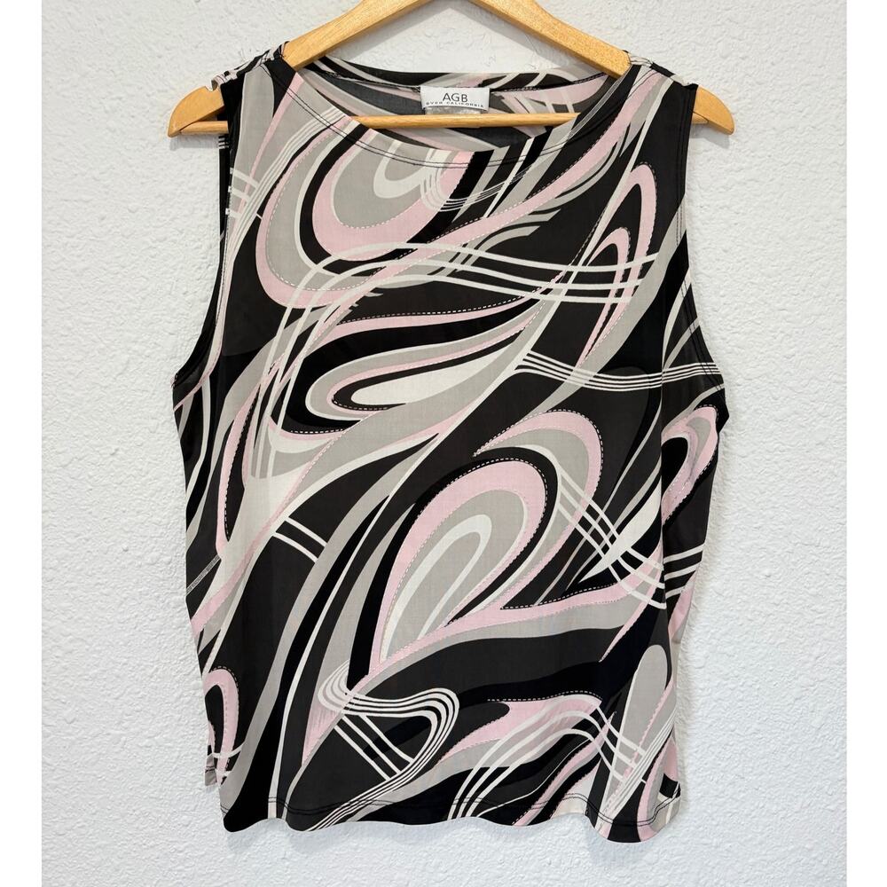 y2k byer california going out top slouchy tank top funky euro glam 90s